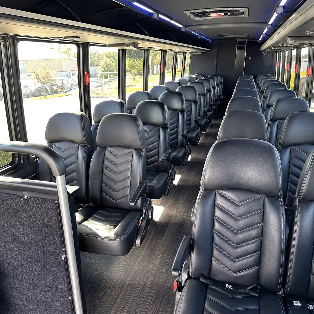 30 passenger minibus interior