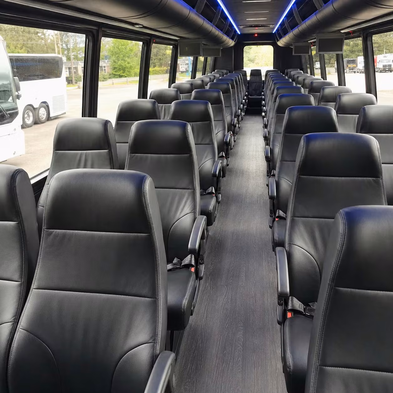 35 passenger minibus inside