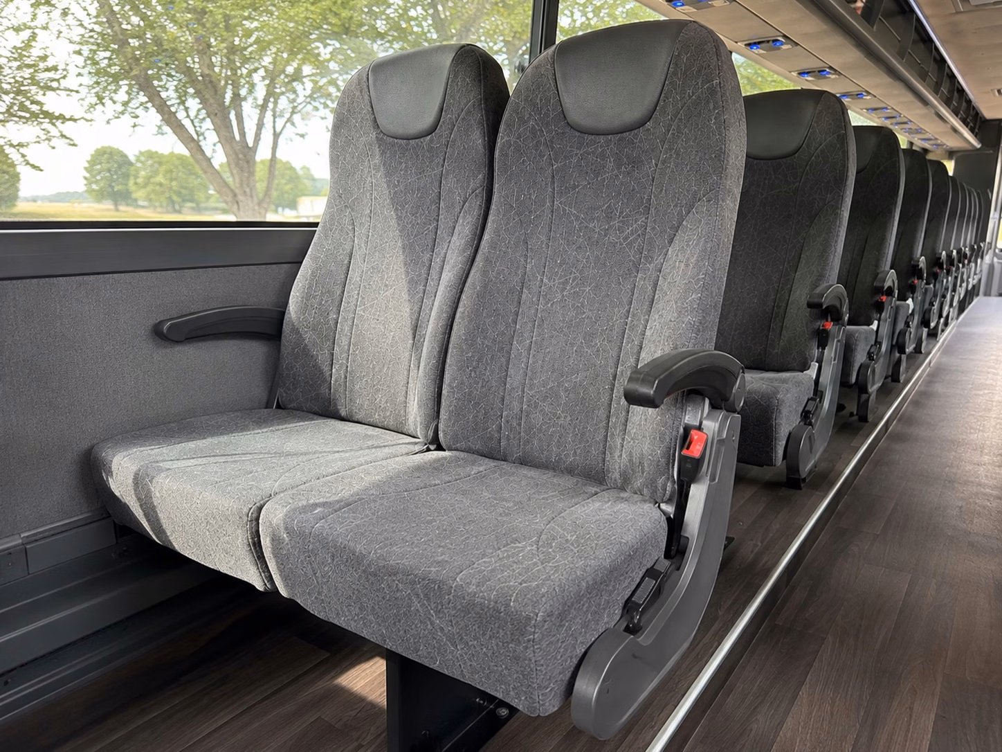how bus type changes charter bus prices in jurupa valley california