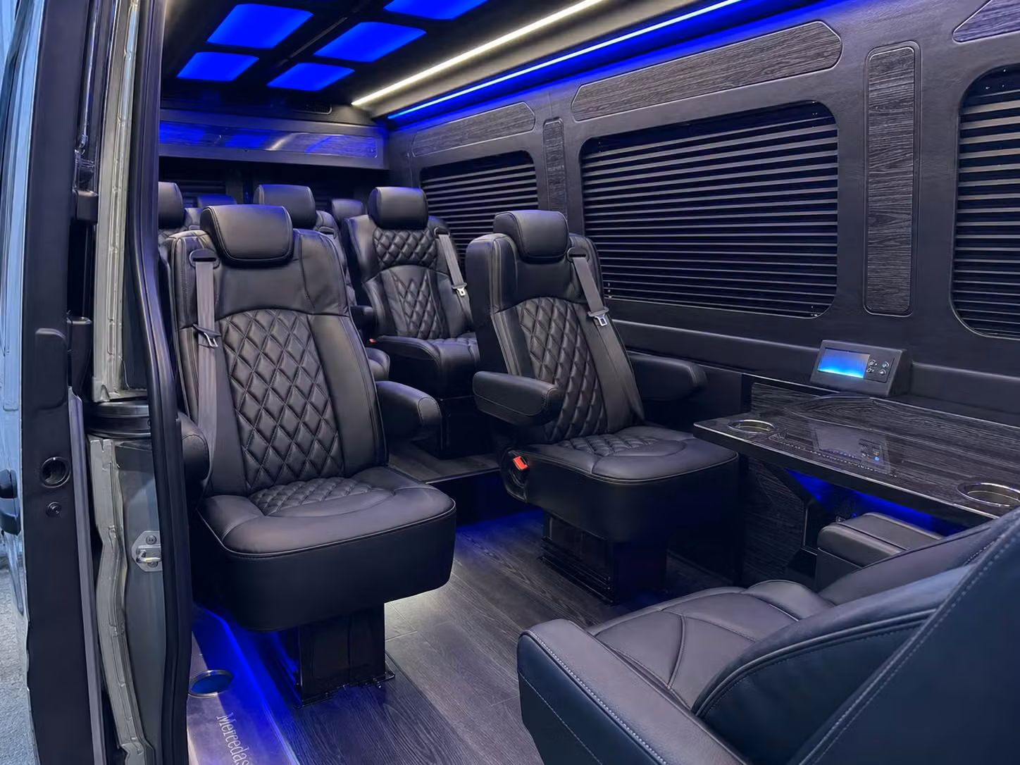 sprinter van transportation for groups and events across jurupa valley